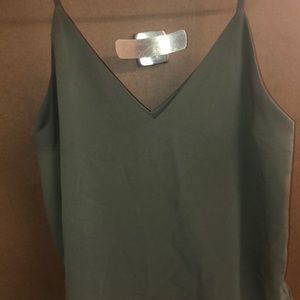 Deep V Tank Top